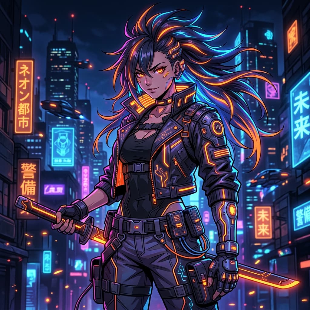 Generated character artwork preview